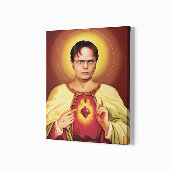 Dwight Character Gallery Wrapped Canvas