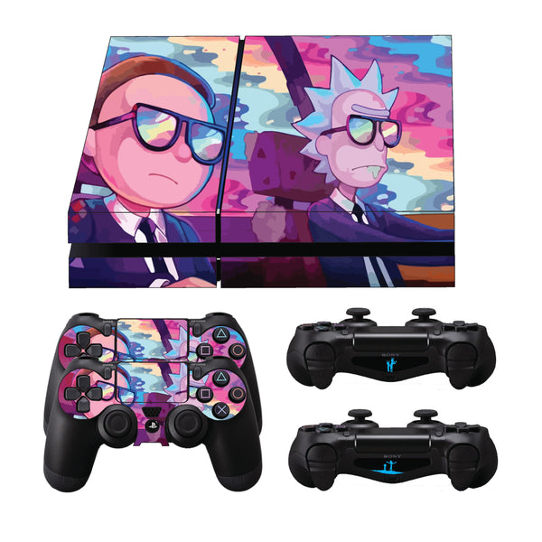 Premium Designer Play Station RM Fiction Cartoon Skin Sticker Vinyl Decal