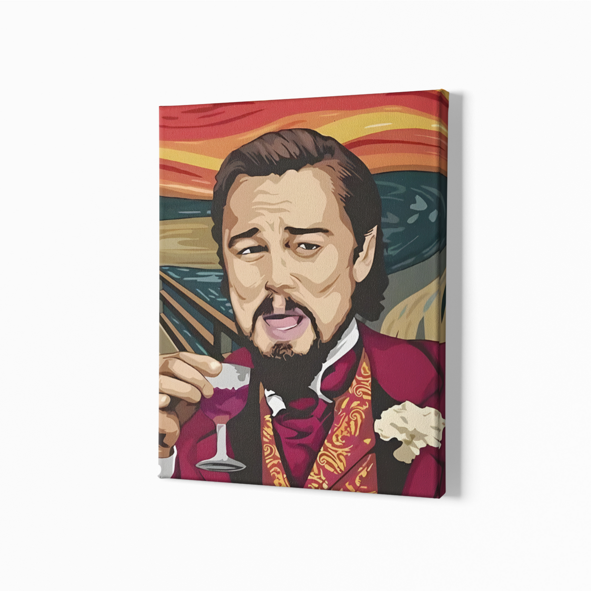 Leonardo DiCaprio Iconic Character Gallery Wrapped Canvas