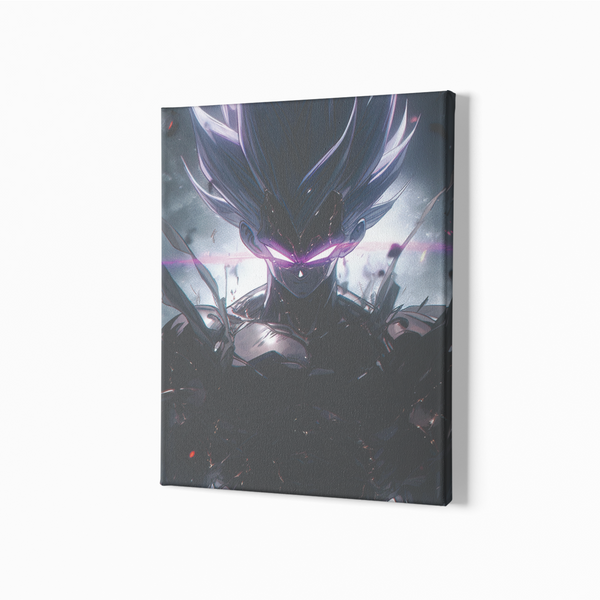 Evil Anime Wall Decor Wall Art Gallery Wrapped Canvas, Wall Art Decor, Home Decor, Wall Decor, Room Decor, Home Decor Wall Art, Office Wall Art, Bedroom Wall Decor