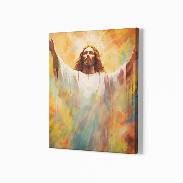 Jesus 2 Wall Decor Wall Art Gallery Wrapped Canvas, Wall Art Decor, Home Decor, Wall Decor, Room Decor, Home Decor Wall Art, Office Wall Art, Bedroom Wall Decor