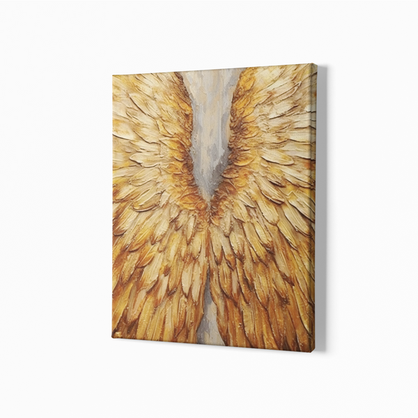 Wings Wall Decor Wall Art Gallery Wrapped Canvas, Wall Art Decor, Home Decor, Wall Decor, Room Decor, Home Decor Wall Art, Office Wall Art, Bedroom Wall Decor