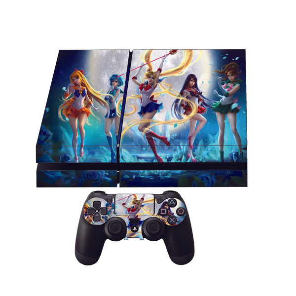 Premium Designer Play Station Anime Girls Skin Sticker Vinyl Decal